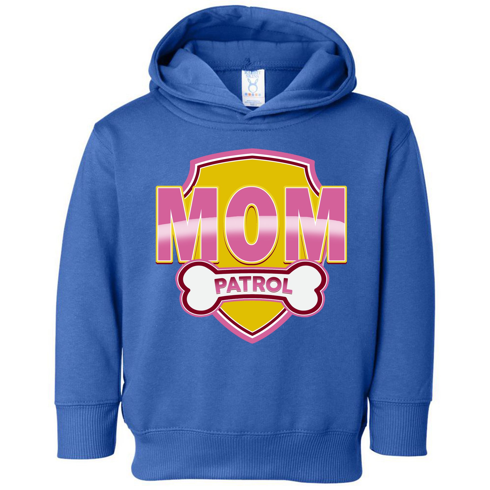 Mom Patrol Dog Mom Toddler Hoodie