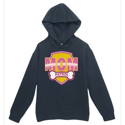 Mom Patrol Dog Mom Urban Pullover Hoodie