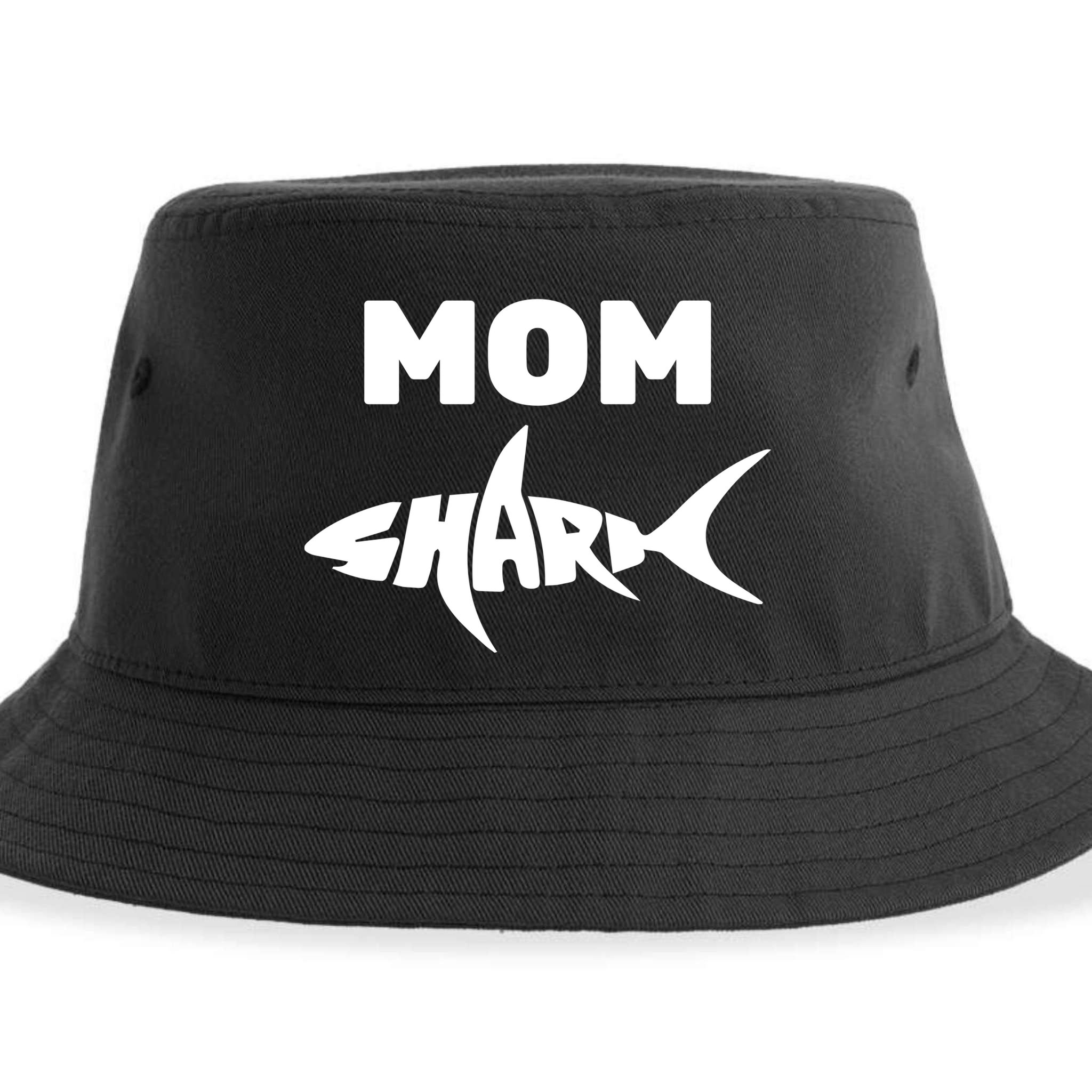 Mom Shark Sustainable Bucket Hat
