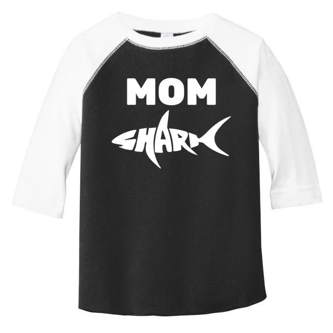 Mom Shark Toddler Fine Jersey T-Shirt