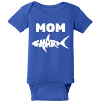 Mom Shark Baby Bodysuit