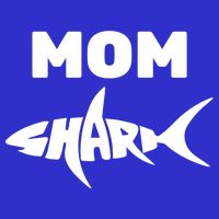 Mom Shark Baby Bodysuit