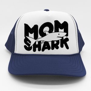 Mom Shark Funny Cute Trucker Hat