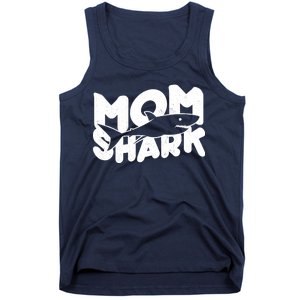 Mom Shark Funny Cute Tank Top