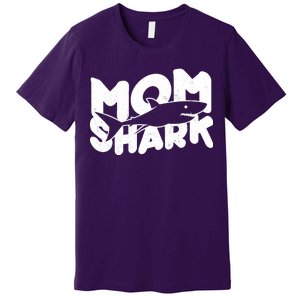 Mom Shark Funny Cute Premium T-Shirt