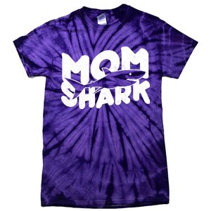 Mom Shark Funny Cute Tie-Dye T-Shirt