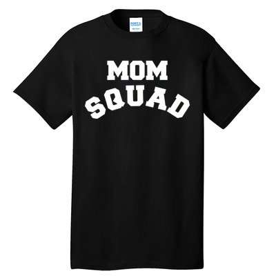 Mom Squad Bold Text Logo Tall T-Shirt