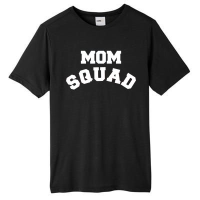 Mom Squad Bold Text Logo Tall Fusion ChromaSoft Performance T-Shirt