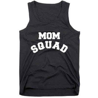Mom Squad Bold Text Logo Tank Top