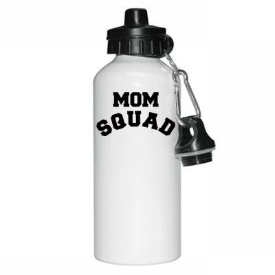 Mom Squad Bold Text Logo Aluminum Water Bottle 