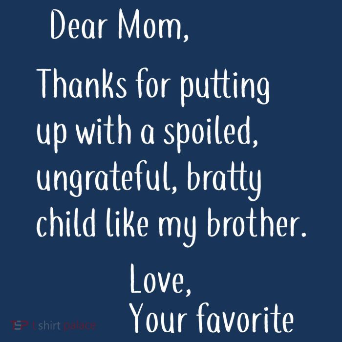 Mom Thanks For Putting Up With My Brother Flatbill Hat