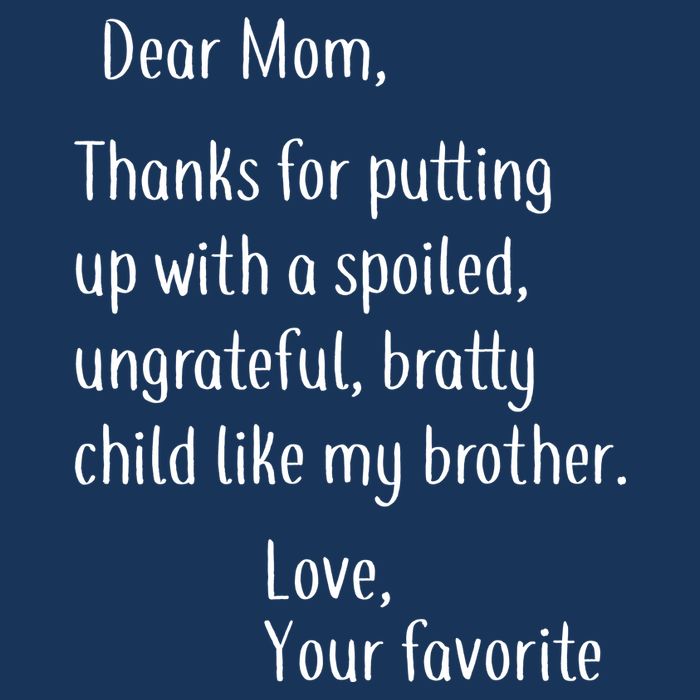 Mom Thanks For Putting Up With My Brother Baby Bodysuit