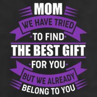 Mom The Best Gift For You Adult Drive Performance Visor