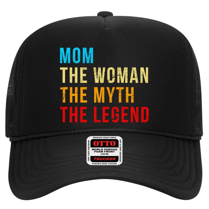 Mom The Woman The Myth The Legend Trucker Hat