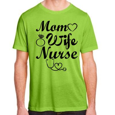 Mom Wife Nurse Adult ChromaSoft Performance T-Shirt