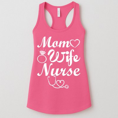 Mom Wife Nurse Womens Tank Top