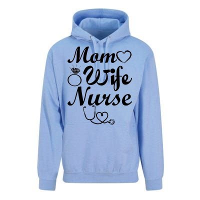 Mom Wife Nurse Unisex Surf Hoodie