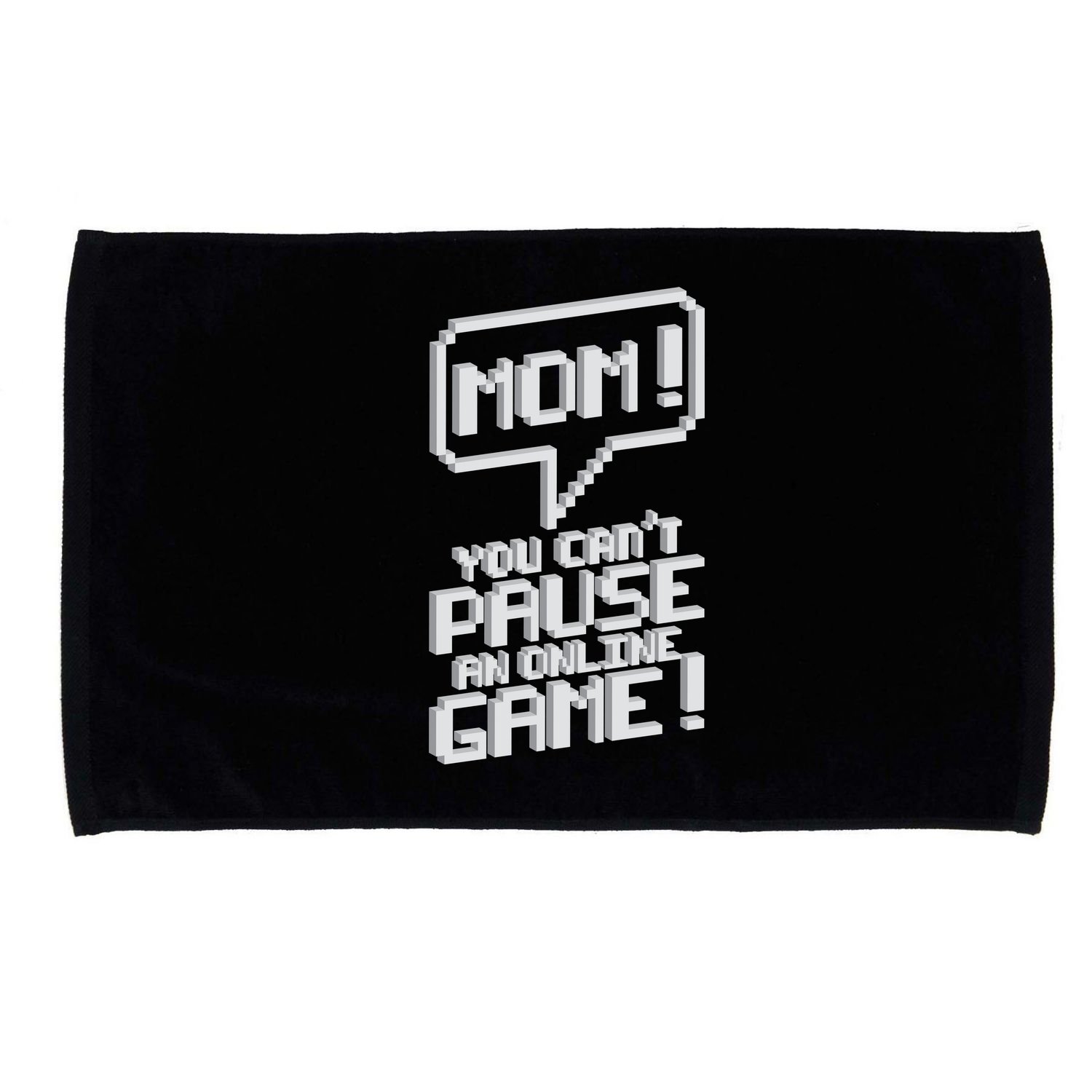 Mom You Can't Pause An Online Game Microfiber Hand Towel