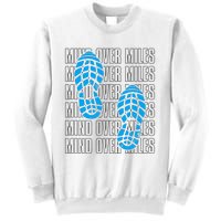 Mind Over Miles, Endurance Running Lover Sweatshirt