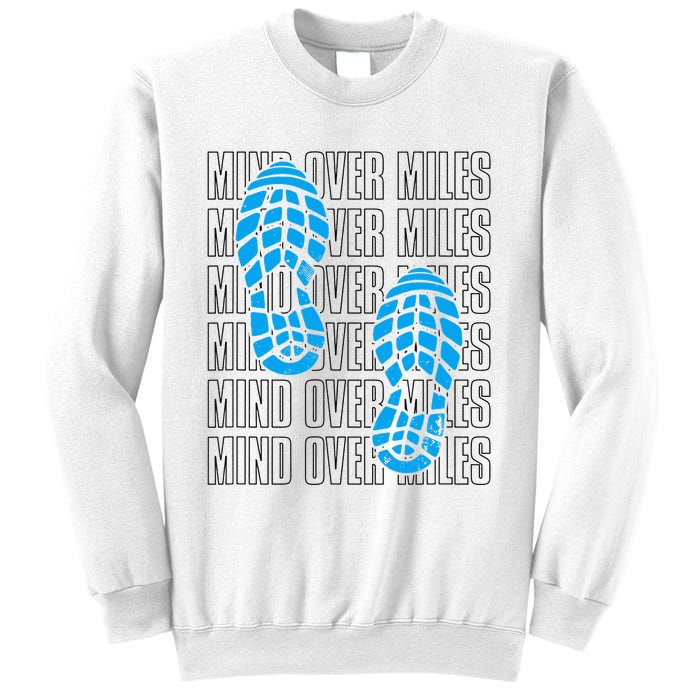 Mind Over Miles, Endurance Running Lover Sweatshirt