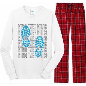 Mind Over Miles, Endurance Running Lover Long Sleeve Pajama Set