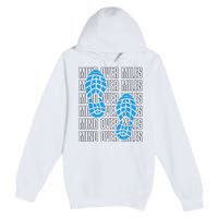 Mind Over Miles, Endurance Running Lover Premium Pullover Hoodie