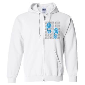 Mind Over Miles, Endurance Running Lover Full Zip Hoodie