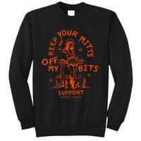 Mitts Off My Body My Choice Badass Feminist Cowgirl Sweatshirt