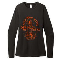 Mitts Off My Body My Choice Badass Feminist Cowgirl Womens CVC Long Sleeve Shirt