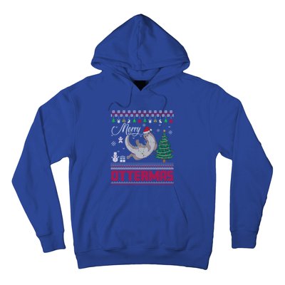 Merry Ottermas Merry Christmas T Shit Cool Gift Hoodie