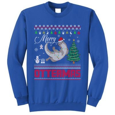 Merry Ottermas Merry Christmas T Shit Cool Gift Sweatshirt