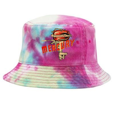 Mercury Outboard Motor Tie-Dyed Bucket Hat