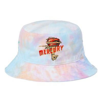 Mercury Outboard Motor Tie Dye Newport Bucket Hat