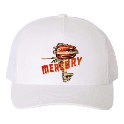 Mercury Outboard Motor Yupoong Adult 5-Panel Trucker Hat