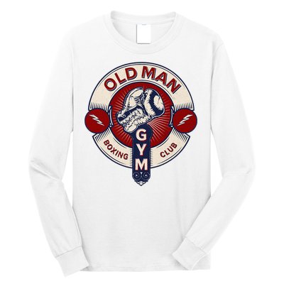 Mma Old Man Boxing Club Combat Long Sleeve Shirt