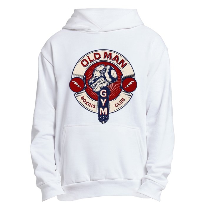 Mma Old Man Boxing Club Combat Urban Pullover Hoodie