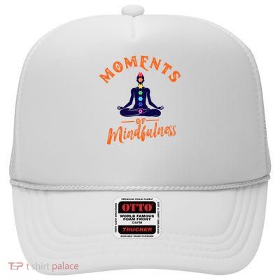 Moments of Mindfulness High Crown Mesh Back Trucker Hat