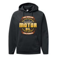 Motor Oil Performance Fleece Hoodie