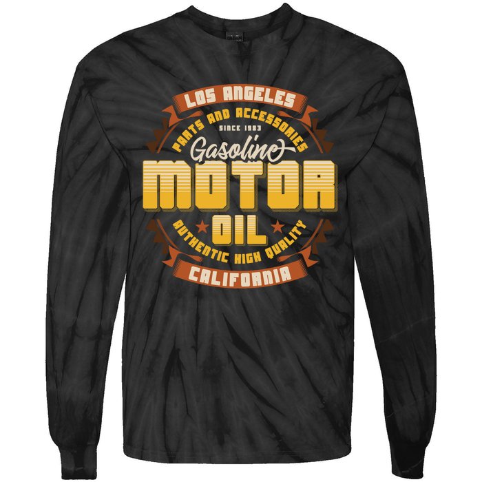 Motor Oil Tie-Dye Long Sleeve Shirt