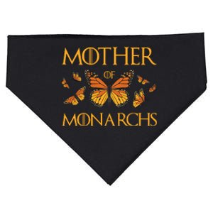 Mother Of Monarchs Butterfly Lover Insect Butterflies USA-Made Doggie Bandana