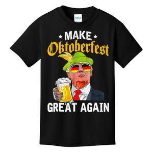 Munich Oktoberfest Make October Fest Great Again Usa Kids T-Shirt