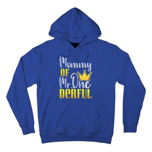 Mommy Of Mr Onederful 1st Birthday First Dad Matching Family Meaningful Gift Hoodie