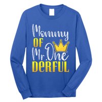 Mommy Of Mr Onederful 1st Birthday First Dad Matching Family Meaningful Gift Long Sleeve Shirt