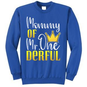 Mommy Of Mr Onederful 1st Birthday First Dad Matching Family Meaningful Gift Sweatshirt