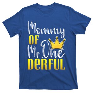 Mommy Of Mr Onederful 1st Birthday First Dad Matching Family Meaningful Gift T-Shirt