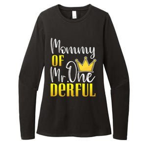 Mommy Of Mr Onederful 1st Birthday First Dad Matching Family Cute Gift Womens CVC Long Sleeve Shirt