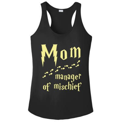 Manager Of Mischief Ladies PosiCharge Competitor Racerback Tank