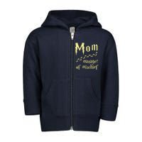 Manager Of Mischief Toddler Zip Fleece Hoodie