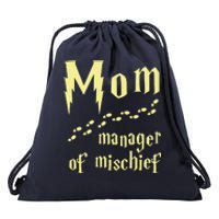 Manager Of Mischief Drawstring Bag