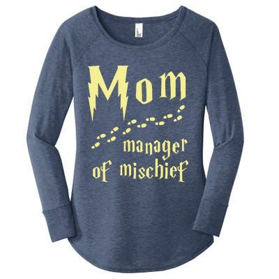 Manager Of Mischief Women's Perfect Tri Tunic Long Sleeve Shirt